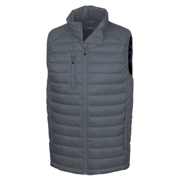 Clique Hudson Insulated Mens Full-Zip Puffer Vest Thumbnail