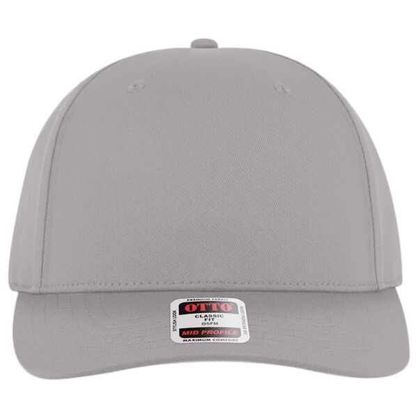 OTTO CAP Seamless 6 Panel Mid Profile Baseball Cap Thumbnail