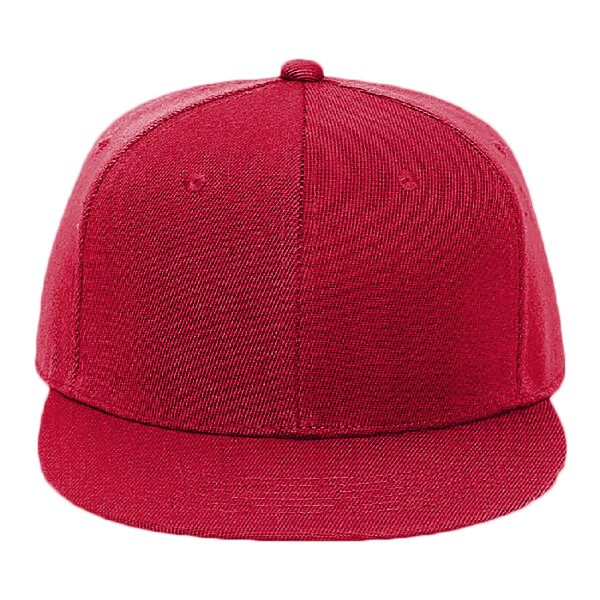 OTTO CAP "OTTO FIT" 6 Panel Mid Profile Flat Visor Baseball Cap Thumbnail