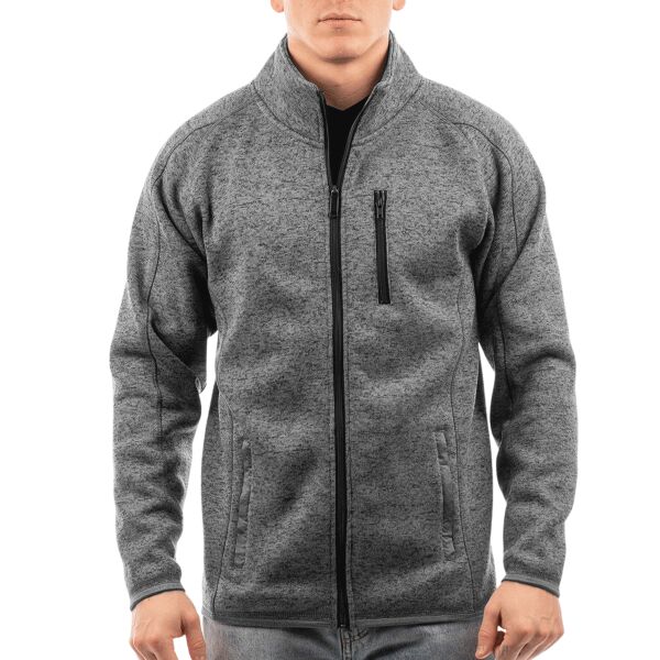 Men's Sweater Knit Jacket Thumbnail