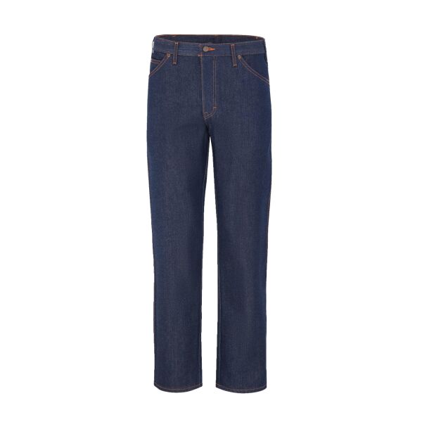 Men's Extended Sizes Straight 5-Pocket Jeans Thumbnail