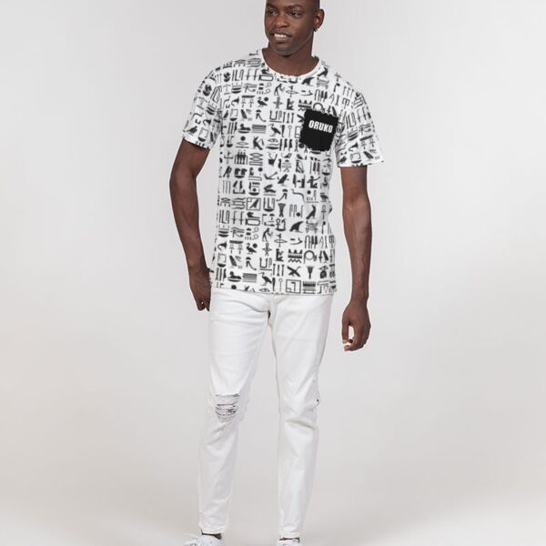 Hieroglyphics Pocket Tshirt - ORUKONATION Thumbnail