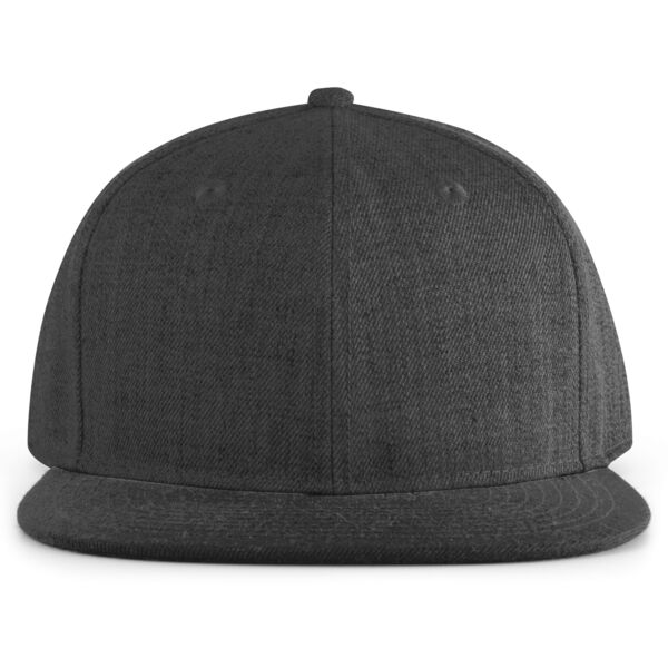 WOOL BLEND HEATHER SNAPBACK CAP Thumbnail