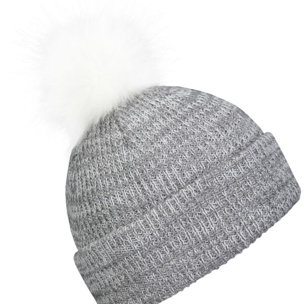 Faux Fur Pom Beanie Thumbnail
