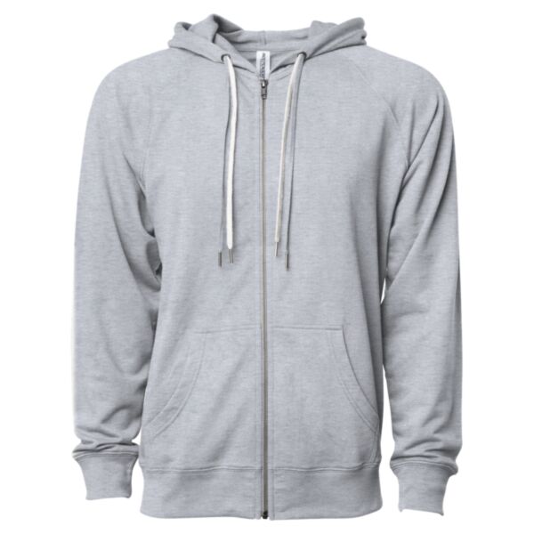 Icon Lightweight Loopback Terry Full-Zip Hooded Sweatshirt Thumbnail