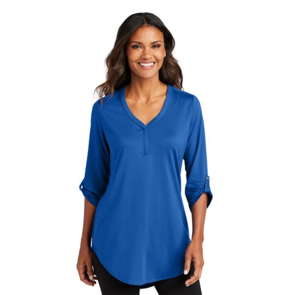 Port Authority® Ladies City Stretch 3/4-Sleeve Tunic Thumbnail