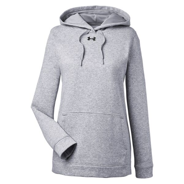 Under Armour Ladies' Hustle Pullover Hooded Sweatshirt Thumbnail