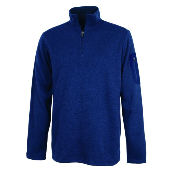 Men’s Heathered Fleece Pullover Thumbnail