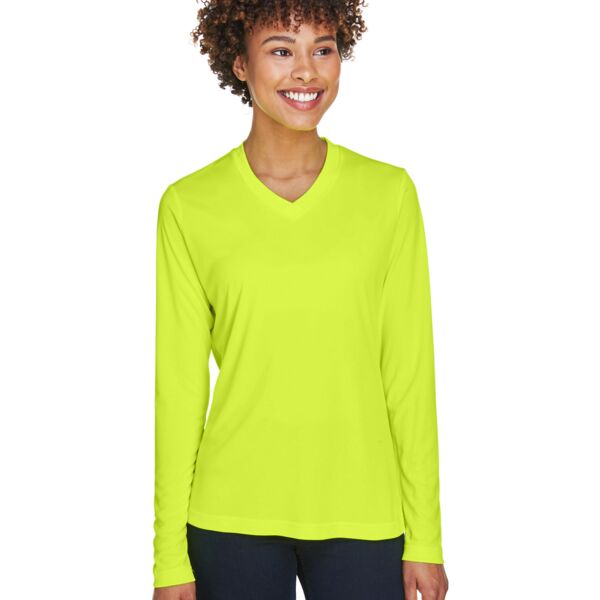 Team 365 Ladies' Zone Performance Long-Sleeve T-Shirt  Thumbnail