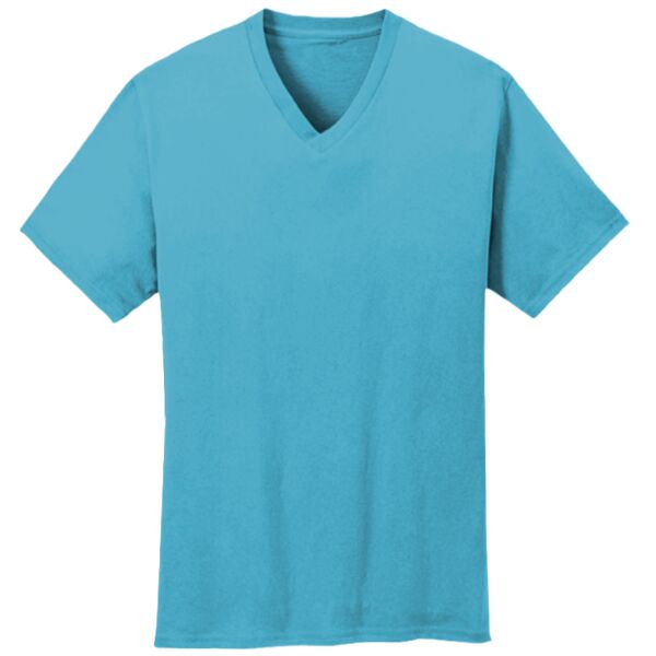 Unisex 5.4oz Cotton V-Neck T-Shirt Thumbnail