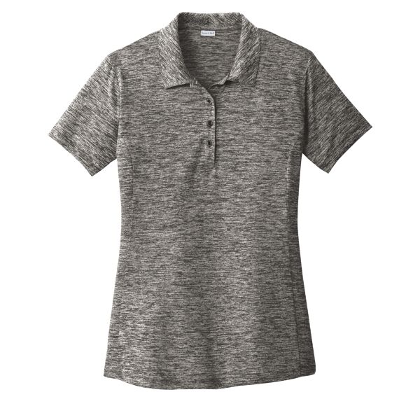 Ladies Electric Heather Polo Thumbnail
