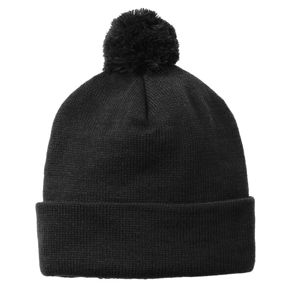 ® Solid Pom Pom Beanie Thumbnail