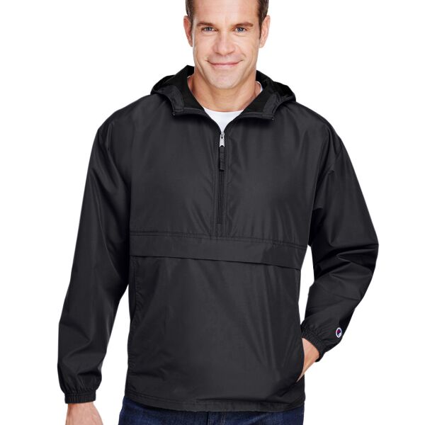 Champion Adult Packable Anorak 1/4 Zip Jacket Thumbnail