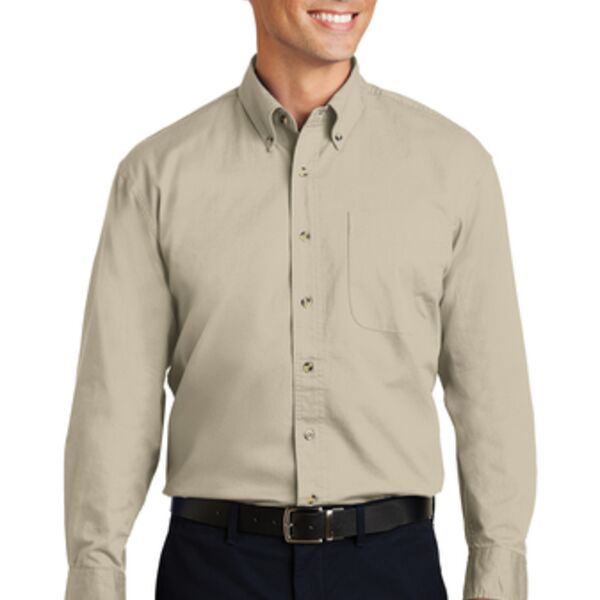 Port Authority® Long Sleeve Twill Shirt Thumbnail