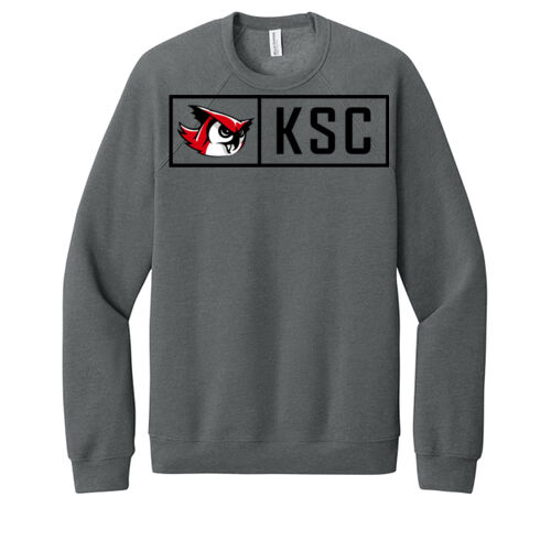 Unisex Fleece Raglan Sweatshirt Thumbnail